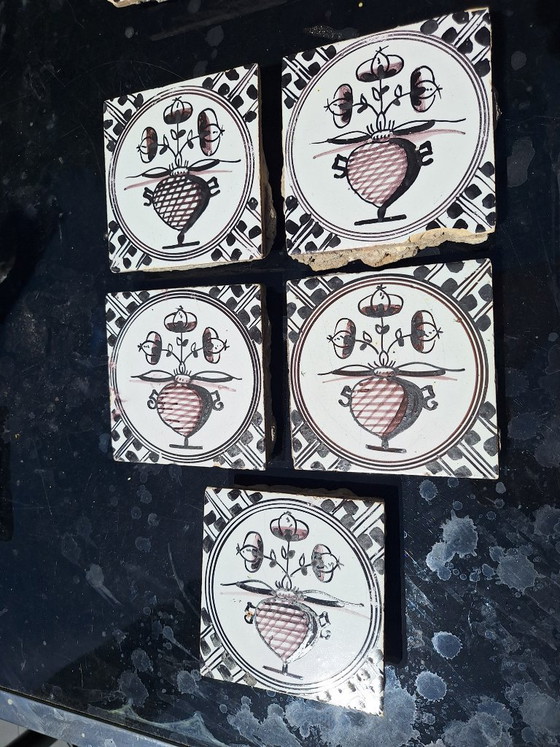 Image 1 of Manganese tiles