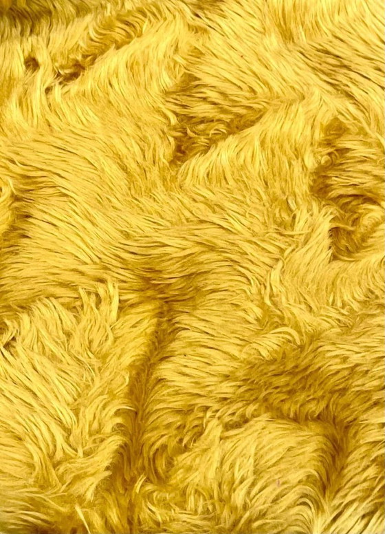 Image 1 of 2 poltrone in pelliccia sintetica Pelfran anni '60/'70