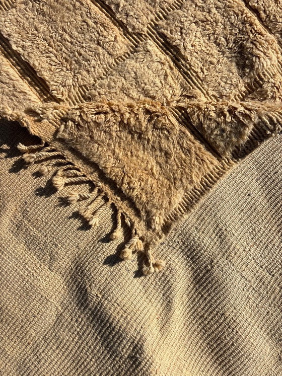 Moroccan Berber Wool Rug 250x270 cm – Handmade Ivory Berber Rug – leslosanges, Rugs & carpets (photo 6 of 10)