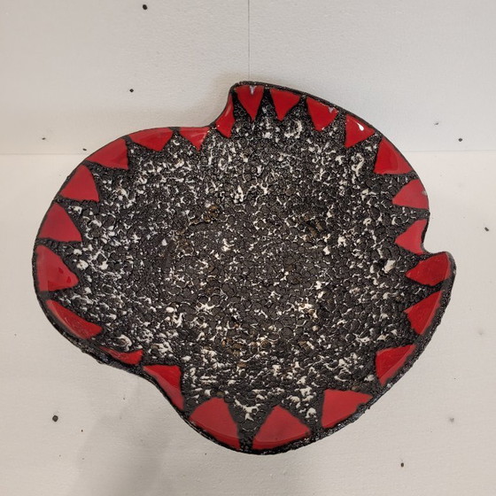 Image 1 of Volcanic centerpiece, Vallauris ceramics, Marius Musarra, Mabyjo's, 60's - France