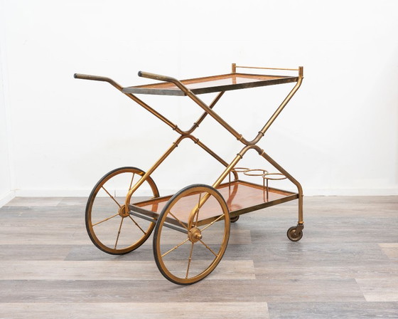 Image 1 of Serving trolley, bar trolley, 1960s