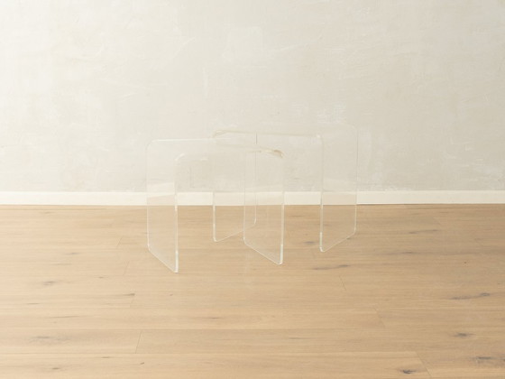 Image 1 of Bijzettafels in Space Age-stijl uit de jaren 70