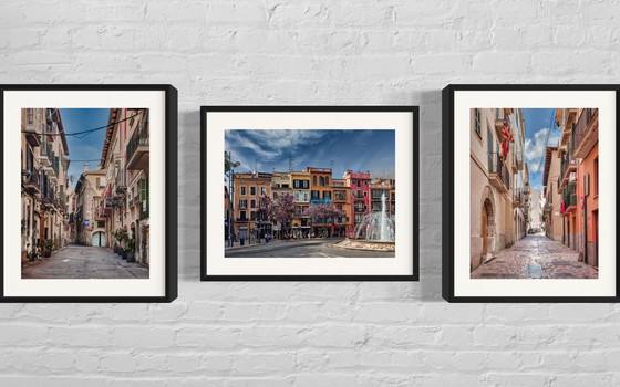 Image 1 of Streets Of Palma V - Series Of 3