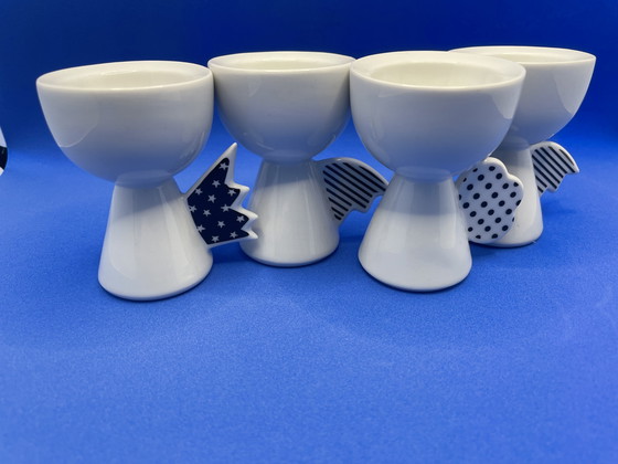 Image 1 of Set van 4 eierdopjes van Art Werk