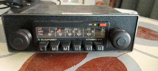 Grundig vintage car radio for VW and Porsche vehicles
