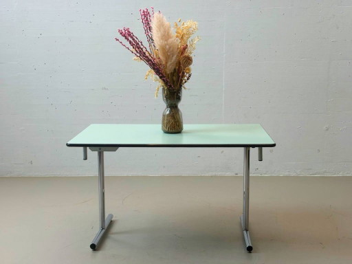 Mesa plegable Kelko práctica de color turquesa/verde
