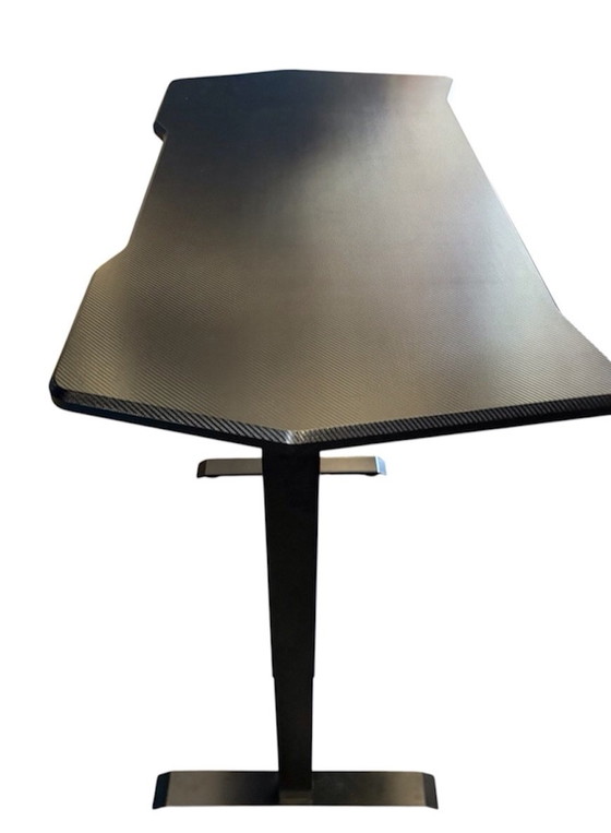 Escritorio sit-stand regulable eléctricamente – Metal, MDF (photo 4 of 9)