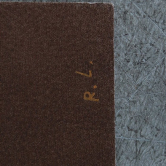 Image 1 of Richard LINDNER, Lithografie, “Exit”, gesigneerd.