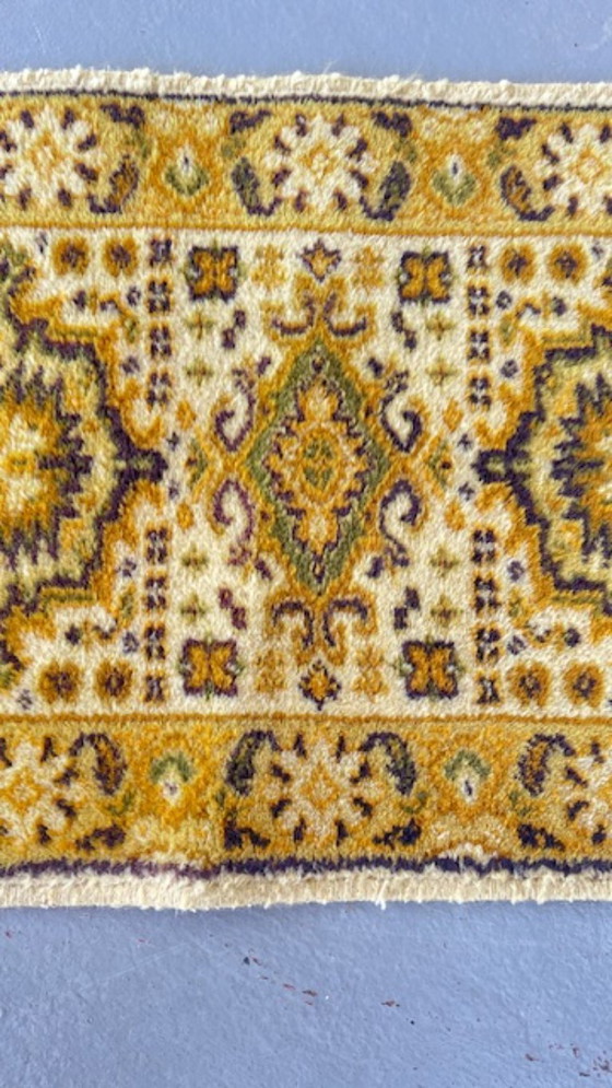 Image 1 of TAPIS Sarouk VINTAGE Moutarde