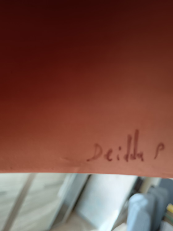 Image 1 of Lampadaire en céramique fait main par G. Deidda