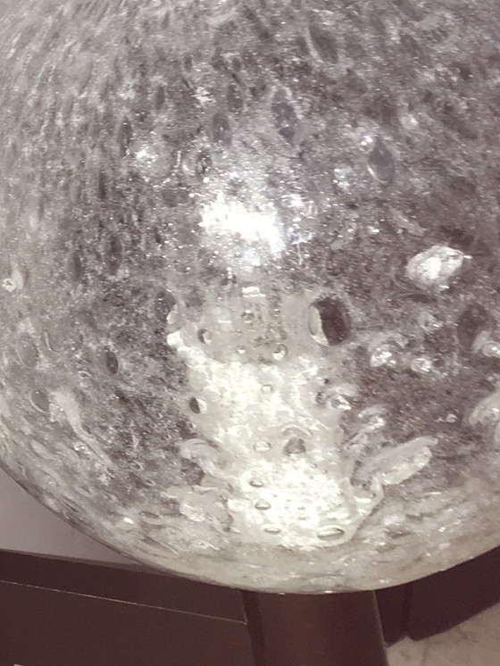 Image 1 of Lampada da parete a sfera in vetro di Murano