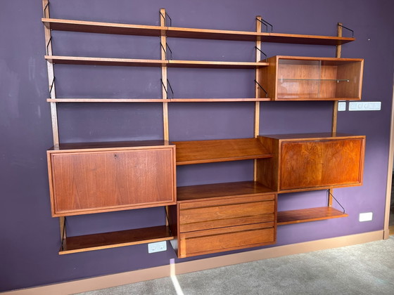 Image 1 of Royal Wandsysteem van Poul Cadovius voor Cado, 1960s
