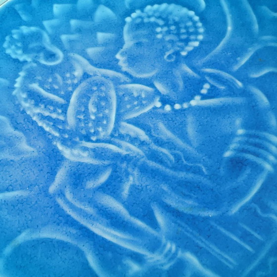 Portagioie Art Déco in Porcellana attribuito a Jais Nielsen per Bing & Grondahl Copenaghen, 1925 (photo 4 of 20)