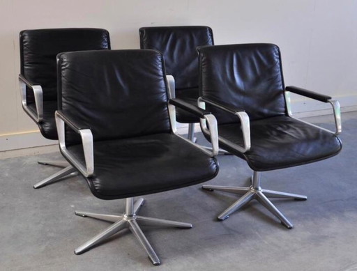 4 Unique 60s Design Classics Wilkhahn Delta Top Condition