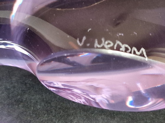 Image 1 of Par de figuras de animales de cristal de Murano - Nason