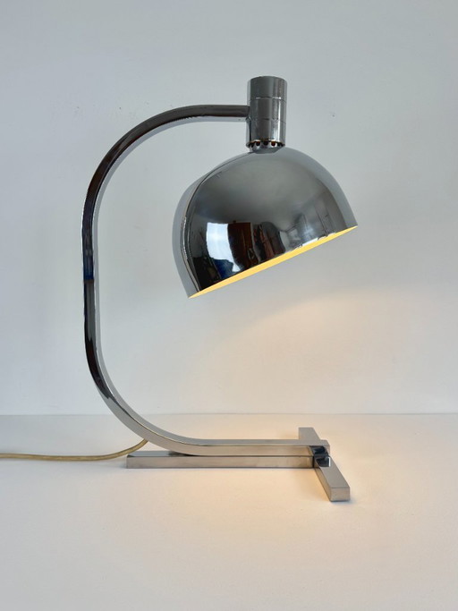 AM/AS lamp in chromed brass by Franco Albini, Italy, 1960