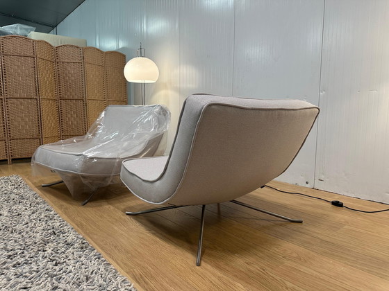 Image 1 of 2x Neu Gepolsterte Ligne Roset Pop Lounge Sessel