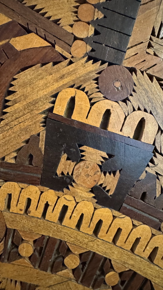 Aztekenkalender – Wanddekoration, Holz (photo 5 of 7)