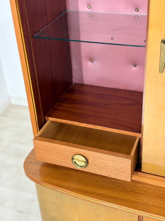 Image 1 of Beautiful vintage highboard / bar cabinet / sideboard / china cabinet