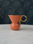 Brocca in maiolica Art Déco Boch Frères La Louvière, ceramica belga, anni '30