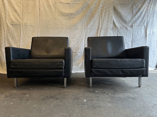 2x George Nelson Herman Miller lounge chair