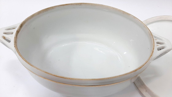 Image 1 of Soupière vintage en porcelaine Schlaggenwald