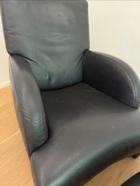 Image 1 of B & B Italia sillón "Oriente" por el diseñador Antonio Citterio TOP condición con reposapiés