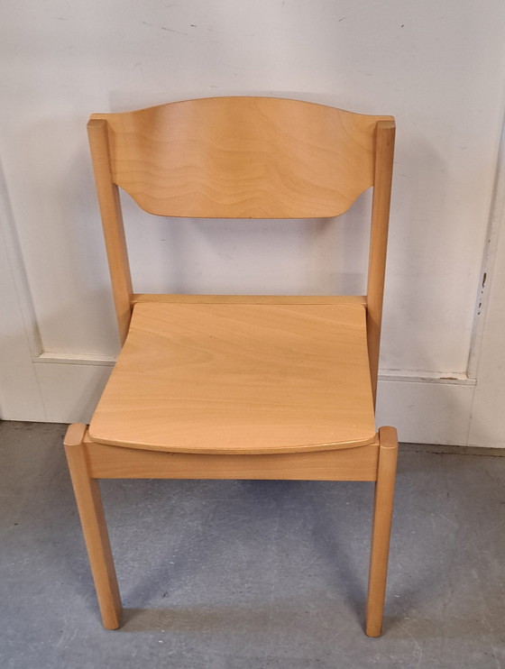 Image 1 of 4 x Deense Design Stoelen Stapelbaar