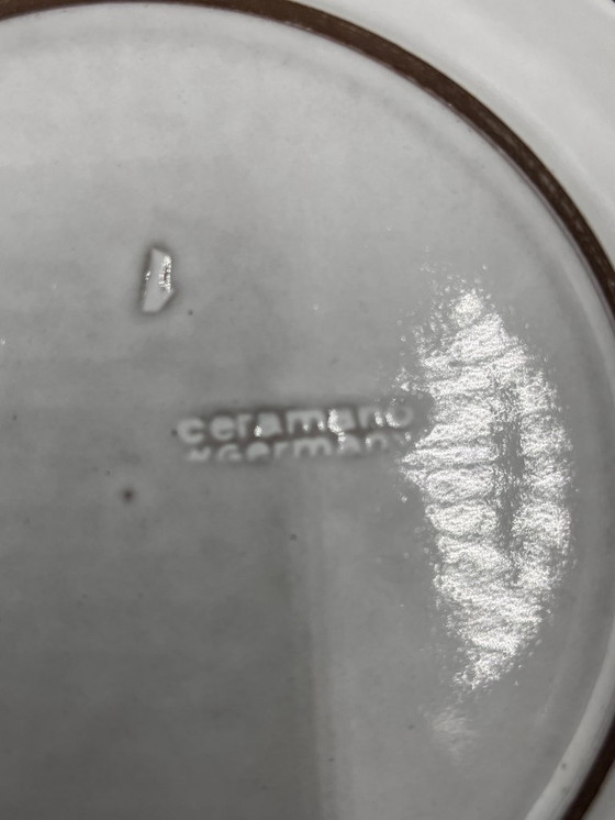 Image 1 of Set of 6 Céramano soup plates by Karl Leutner