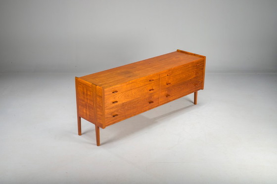 Image 1 of Aparador en teca de Hans J. Wegner para Ry Furniture, 1959