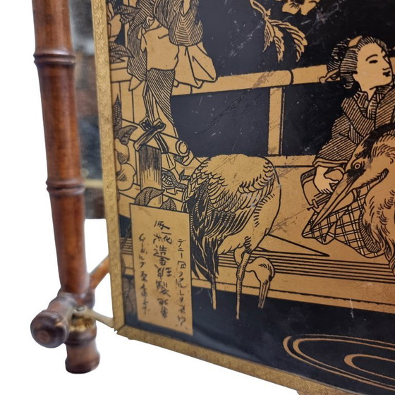 Image 1 of Miroir triptyque de style japonais ancien