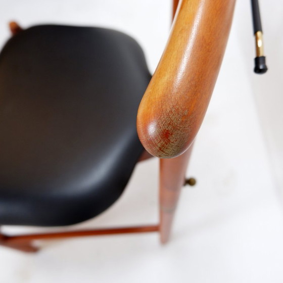 Image 1 of Mid-century modern teak nightstand by Fratelli Reguitti, Italy, 1960s