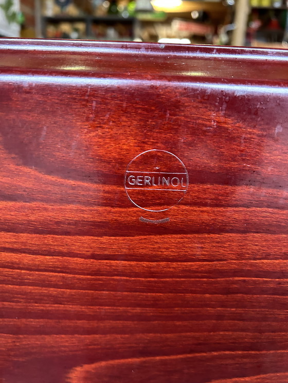 Image 1 of Chariot de service/meuble mural Gerlinol vintage années 60/70