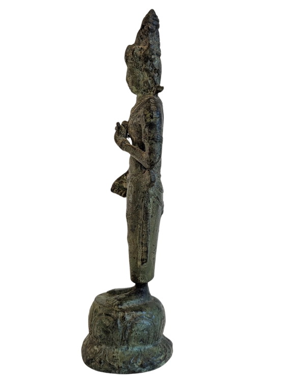 Estatua de bronce de Avalokiteshvara sobre loto – Esculturas, Bronze (photo 5 of 10)