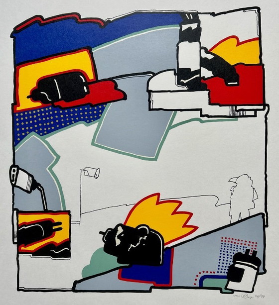 Image 1 of Sérigraphie Huibert van Dorp