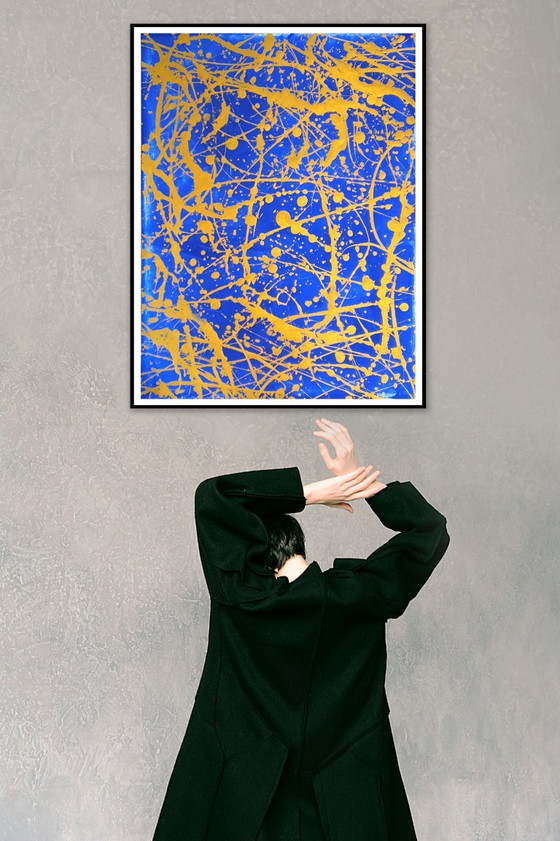 Jürgen Angeler - Golden Milky Way – Dipinti e disegni, Carta (photo 9 of 11)