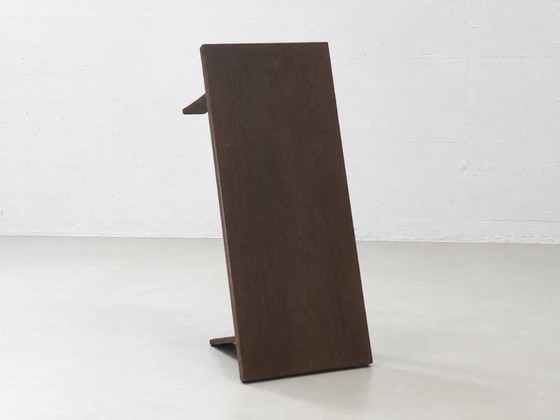 Scandinavian Vintage Coffee table in dark wood, 1970s (photo 15 of 15)