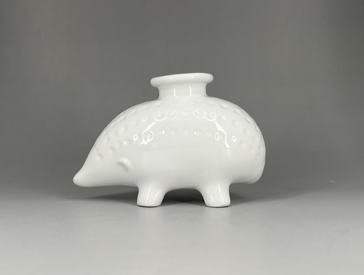 Portacandele a forma di riccio "Ancient Moderns" del Met - Ceramica bianca