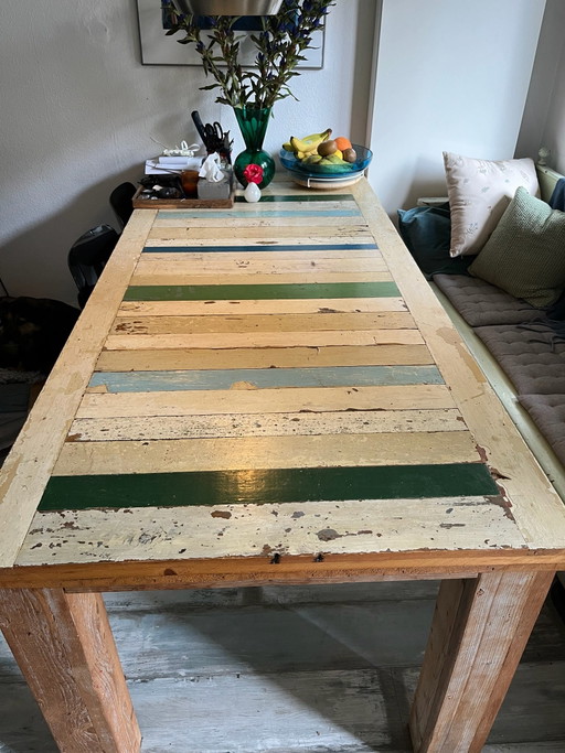 Large Reclaimed Wood Dining table