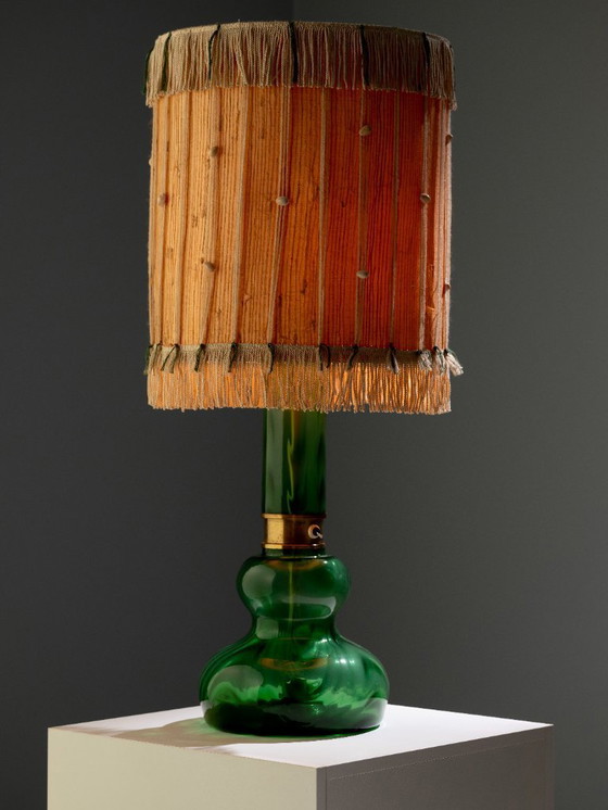 Image 1 of Glastischlampe, Karl Wiedmann, 1930er, Deutschland