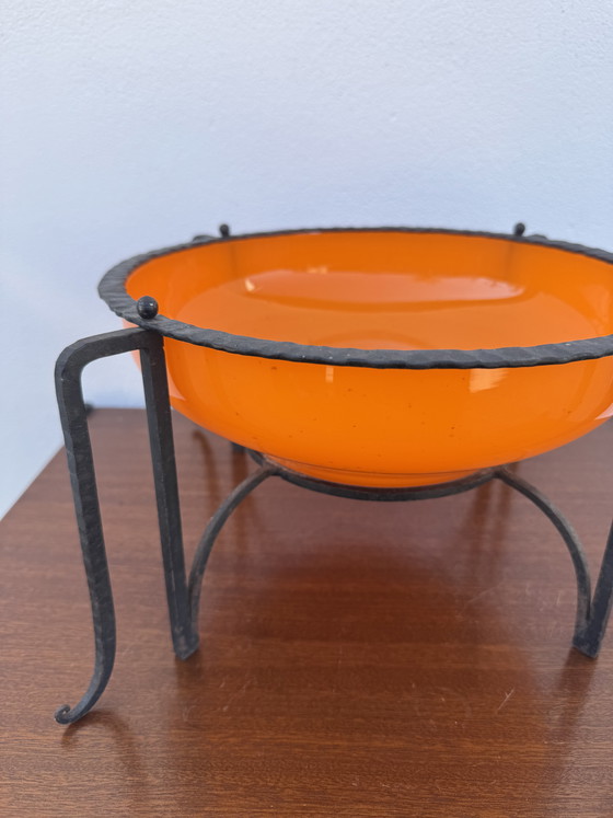 Image 1 of Ciotola con piedistallo in stile Art Déco KOLEK