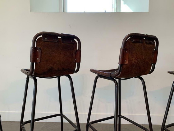 Image 1 of Sgabelli da bar dal design vintage Charlotte Perriand les Arcs