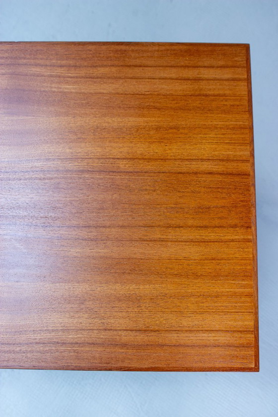Image 1 of Scrivania vintage in teak, stile danese di metà secolo, anni '60.