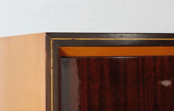 Credenza vintage anni '50 di Musterring Highboard Vetrina Bar Cassettiera – Credenze, Wood (photo 15 of 17)