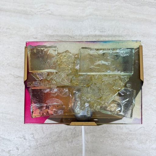 Cosack leuchten glass wall lamp , 1970’s