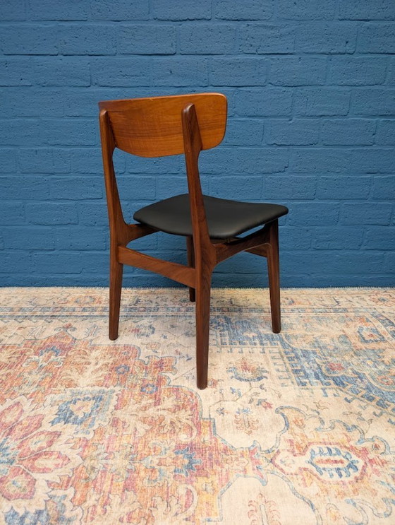 Image 1 of 4x chaises design vintage, Schiønning & Elgaard, 1960