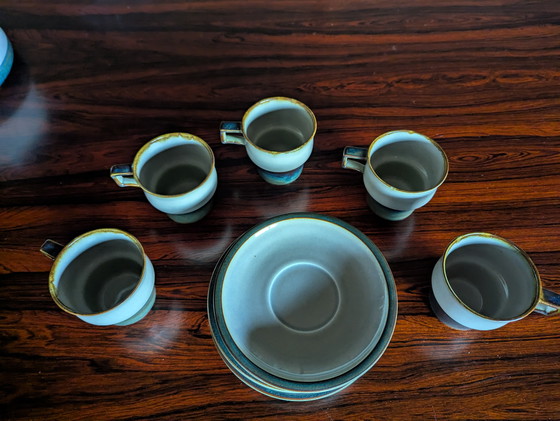 Image 1 of 5x cup/saucer Bing Grøndahl/ Jens Quistgaard Denmark