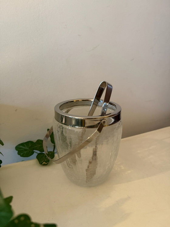 WMF Barware ice bucket with tongs, Table accessories, Glass, Metal, Transparent (photo 5 of 6)
