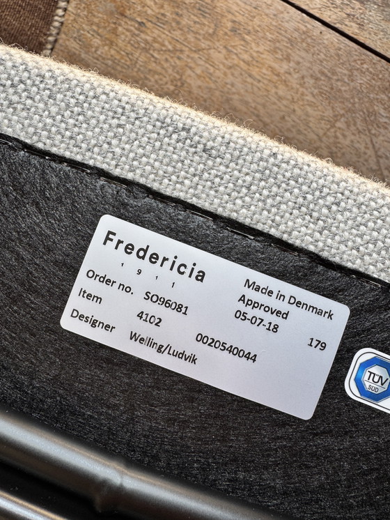 Image 1 of 4x Base per slitta Pato - Fredericia (Designer Welling / Ludvik)