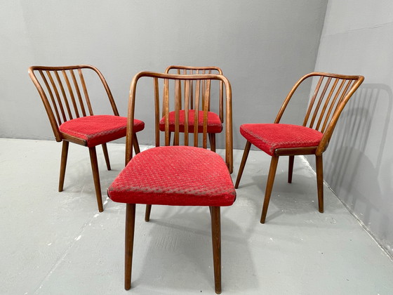 Image 1 of Antonín Šuman – Set of Chairs from the 1960s, Czechoslovakia